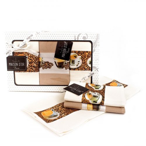 Кухонные полотенца Maison Dor COFFEE 